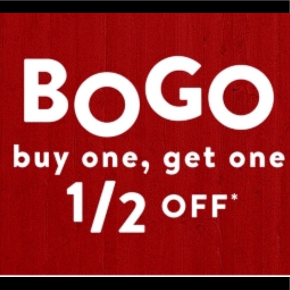 My Whole Closet is BOGO 1/2!!